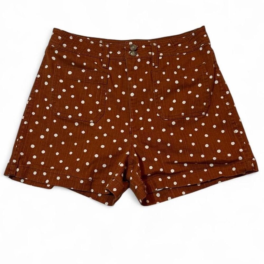 Madewell Women's Brown and Orange Shorts